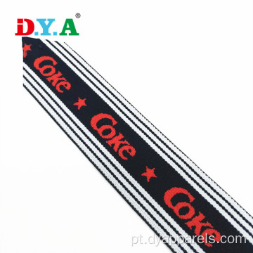 Jacquard Nylon Stripe Elastic para roupas íntimas